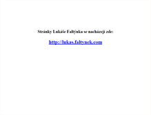 Tablet Screenshot of faltynek.com